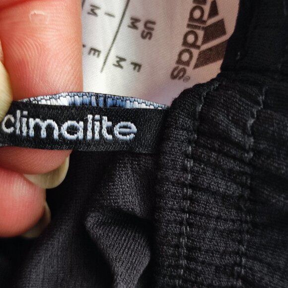 Adidas ClimaLite athletic short youth size M black white lightweight - Picture 10 of 14